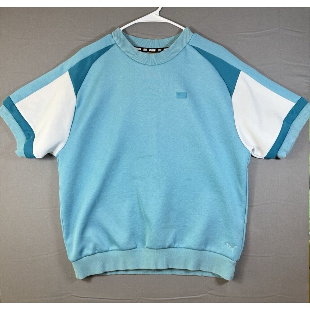 Puma x TMC Hustle Way The Miami Story Top Shirt Maui Blue Men’s Size M
